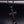 Black Stainless Steel Men's Cross Necklace with Ebony Wood Pendant