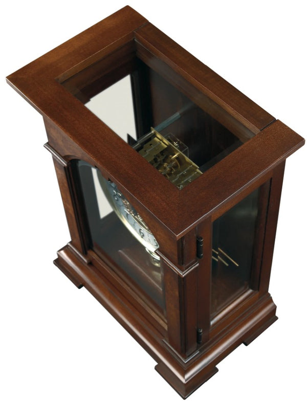 Howard Miller Emporia Mantel Clock,Key-Wound, Single-Chime Movement