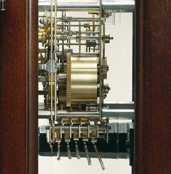 Howard Miller Emporia Mantel Clock,Key-Wound, Single-Chime Movement