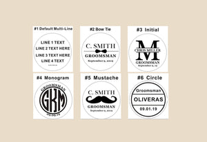 Groomsmen watches engraving ideas 