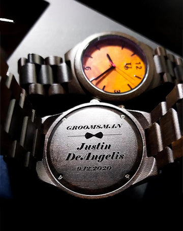 5 Reasons Engraved Wooden Watches Are the Ultimate Groomsmen Gifts