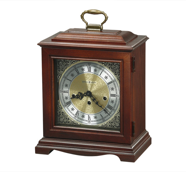 Howard Miller Graham Bracket Mantel Clock,Key-Wound, Single-Chime Movement