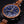 Blue Marble face Wooden Watch