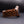 Classic Engraved Mens Dark Wood Watch With Blue Face